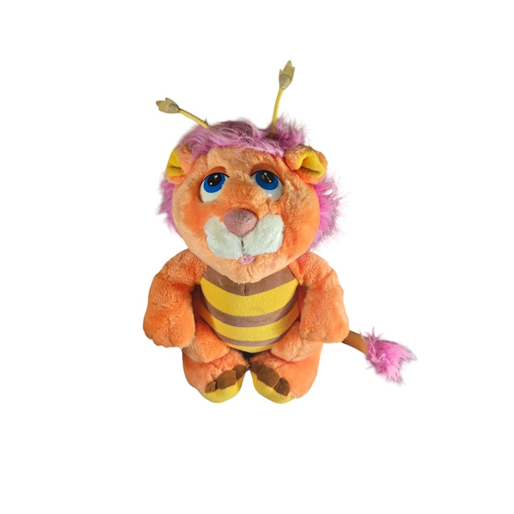 Vintage 1984 Hasbro Wuzzles Bumblelion Plush Rare Retro Softies Collectible - Picture 2 of 6